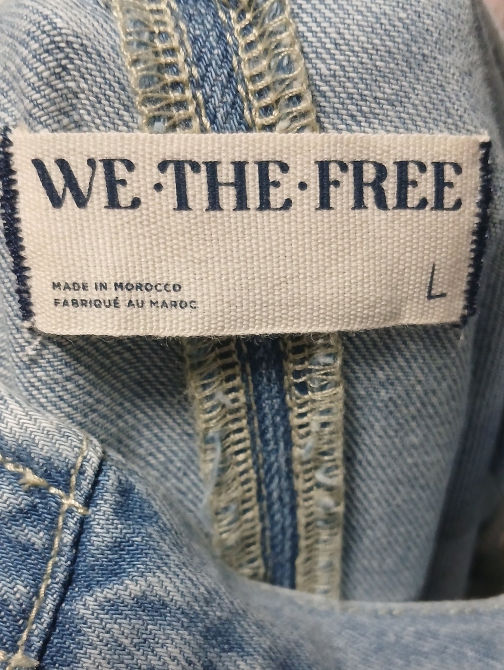FREE PEOPLE X WE THE FREE HIGH ROLLER JUMPSUIT- SIZE LARGE - Picture 6 of 6